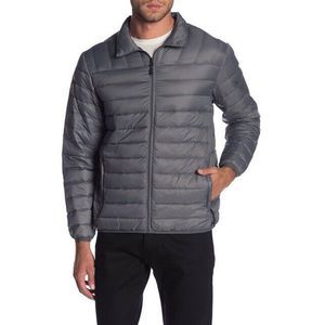 Quilted Puffer Jacket M Packable Down 